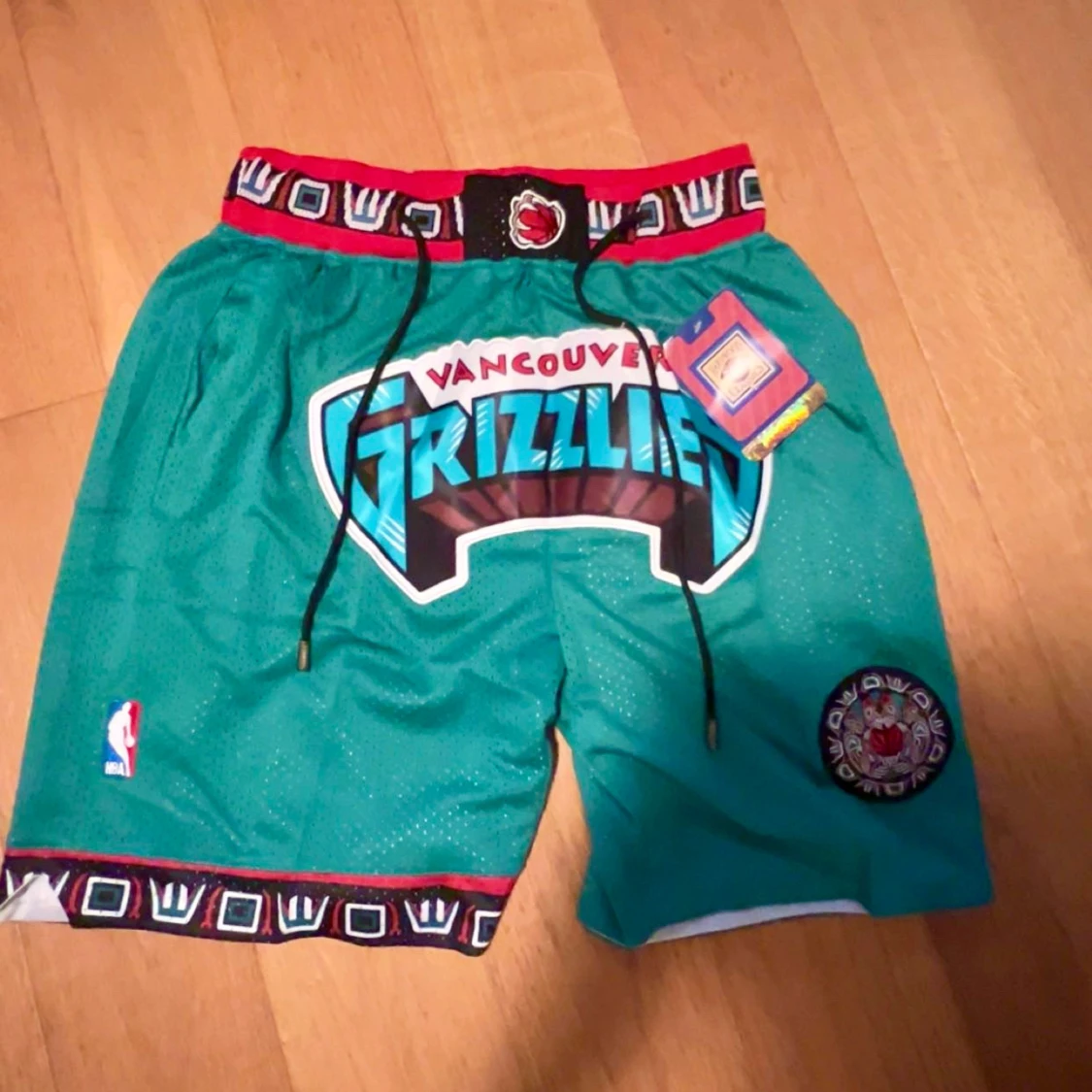 Vancouver Grizzlies NBA shorts