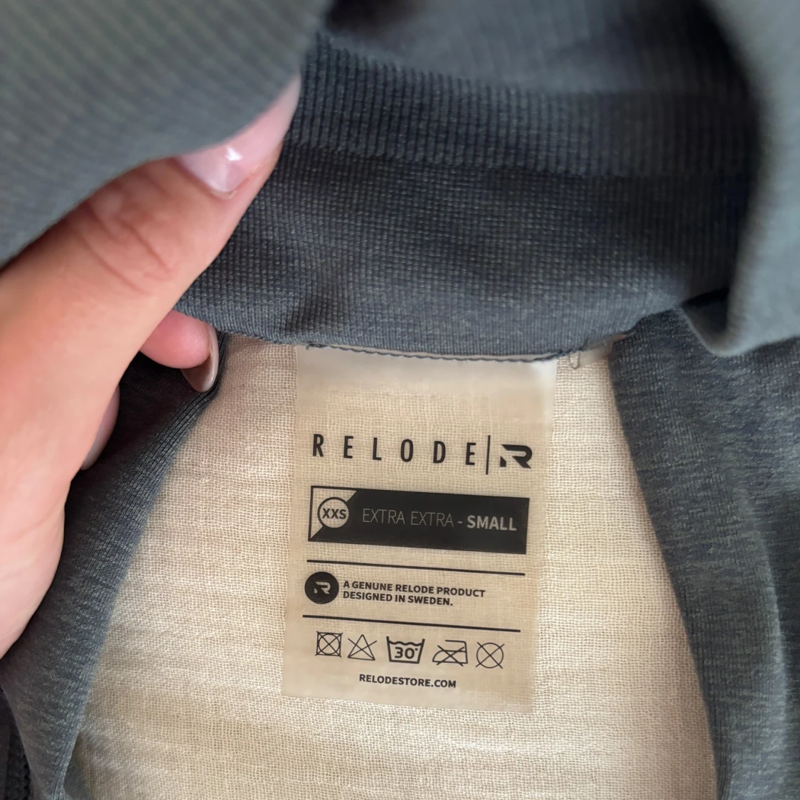 Grå/gröna Prime Scrunch leggings från Relod - 3