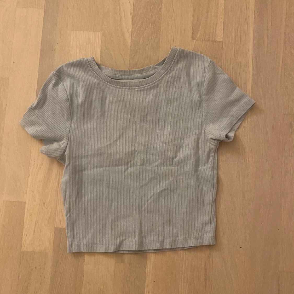 Blå ribbad topp från new yorker