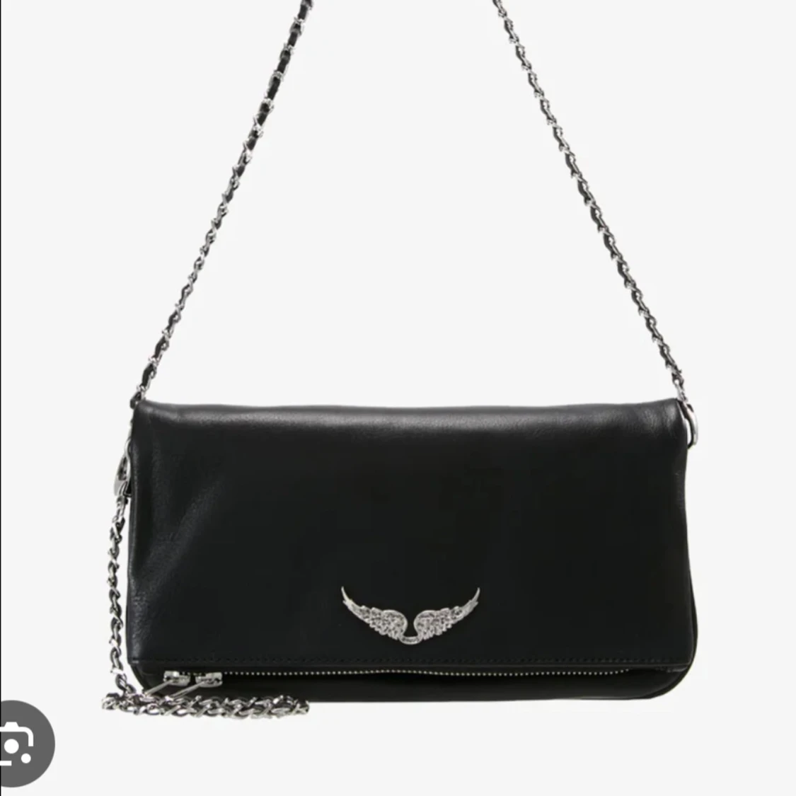 Svart Zadig & Voltaire axelväska i skinn - 1