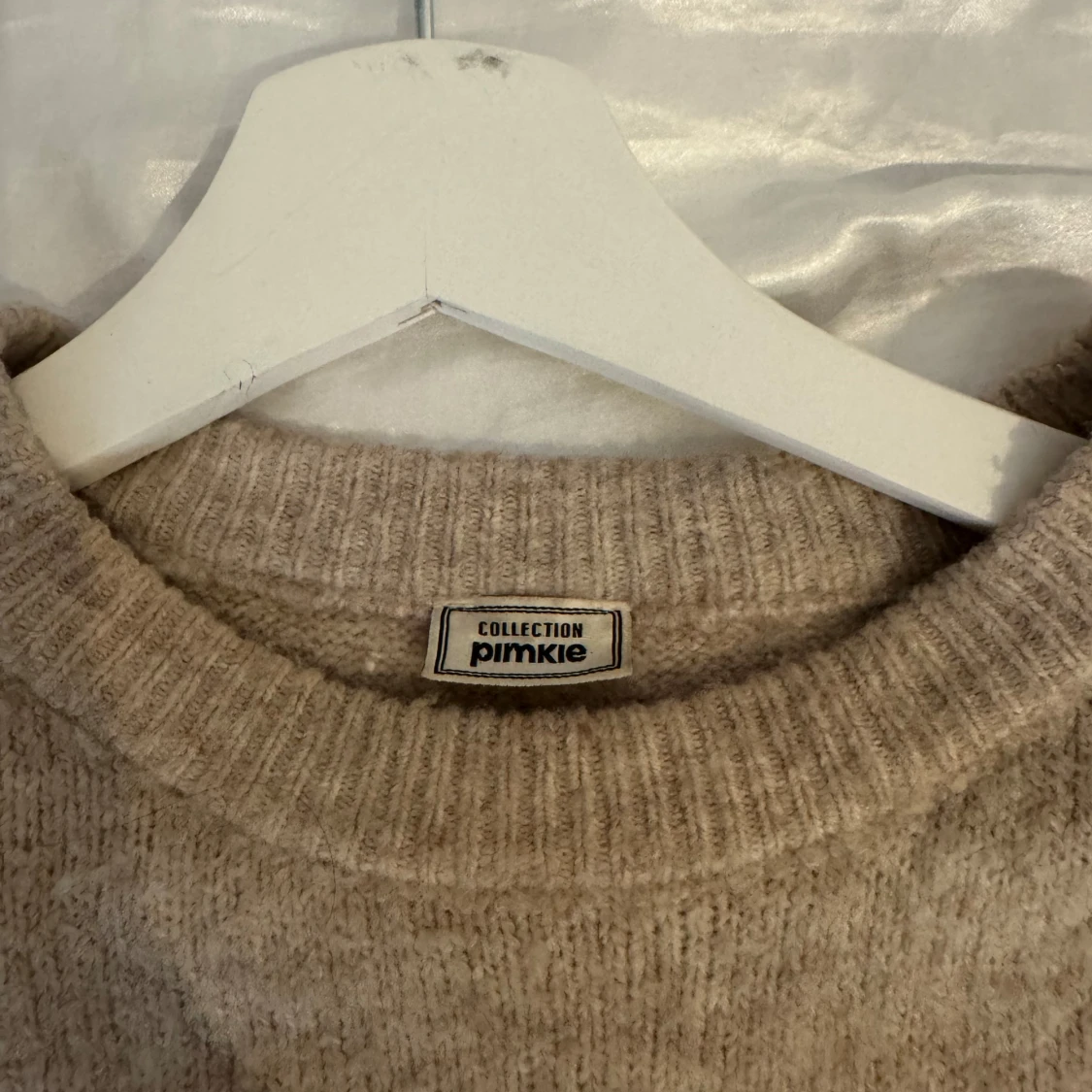 Beige stickad tröja från Pimkie - 1