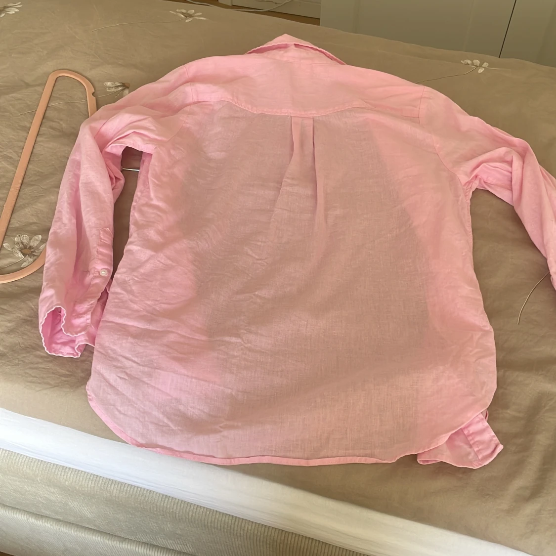 Rosa linneskjorta från H&M XS - 2