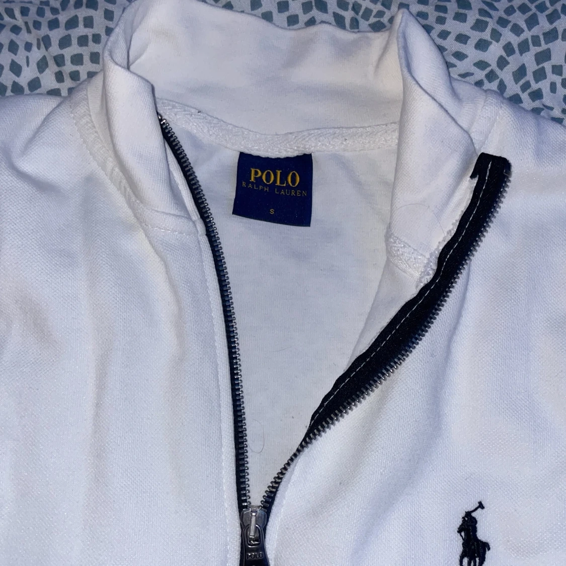 Vit ziptröja från Polo Ralph Lauren - 1