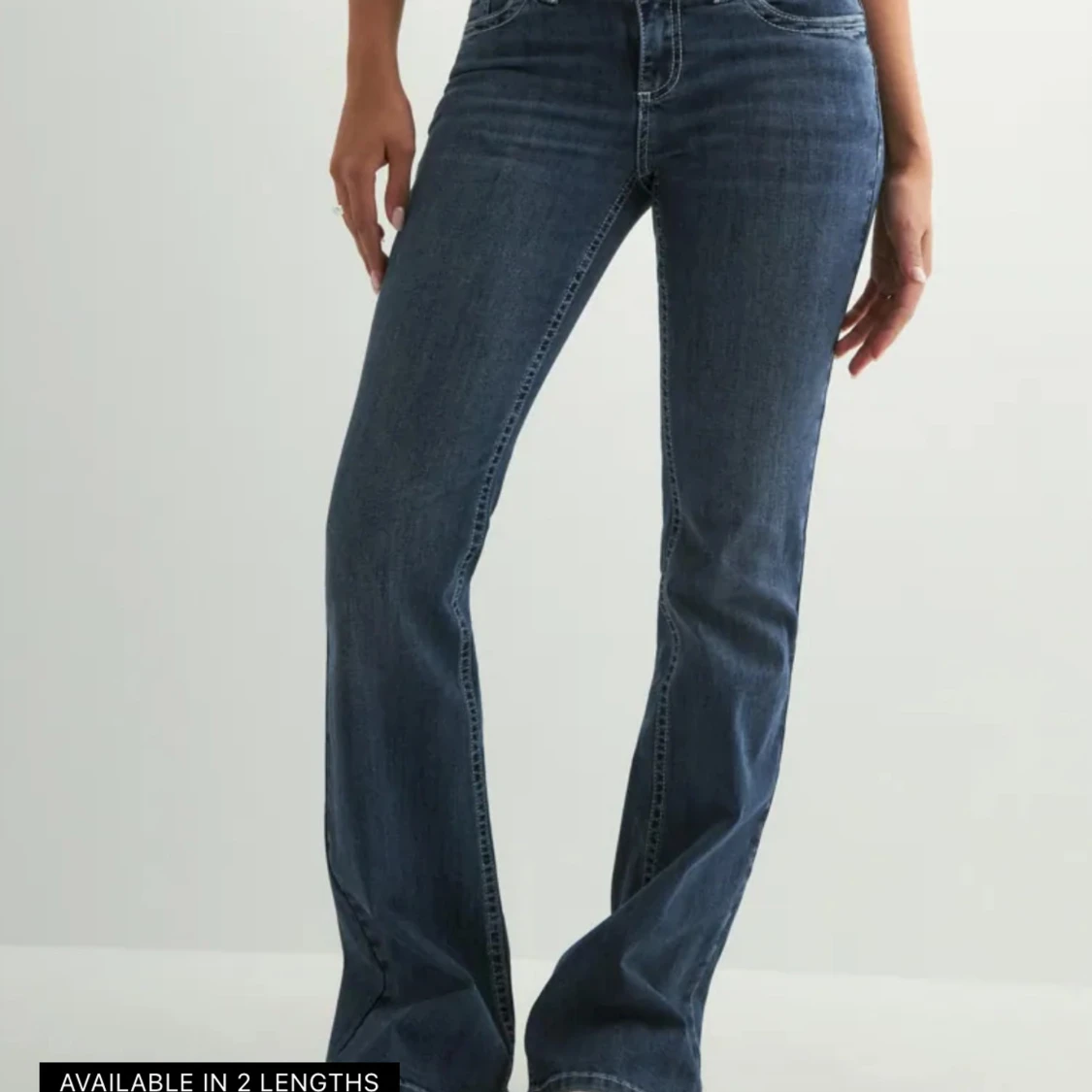 Blå bootcut jeans från Nelly  - 1