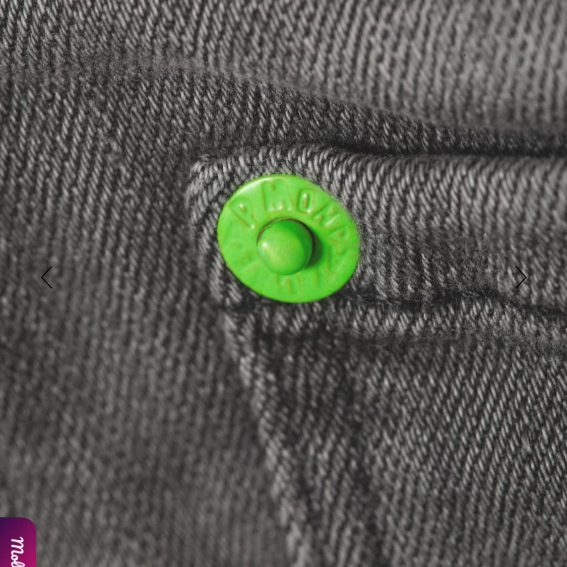 Grå bootcut jeans från P.Monday - 1