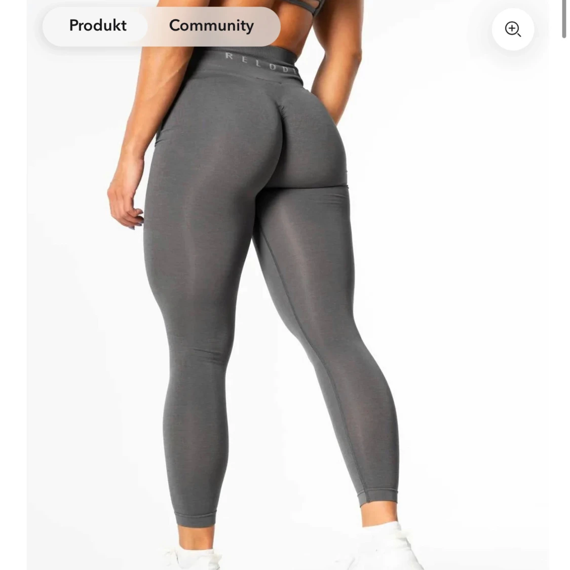 Grå höga leggings från Relode - 1