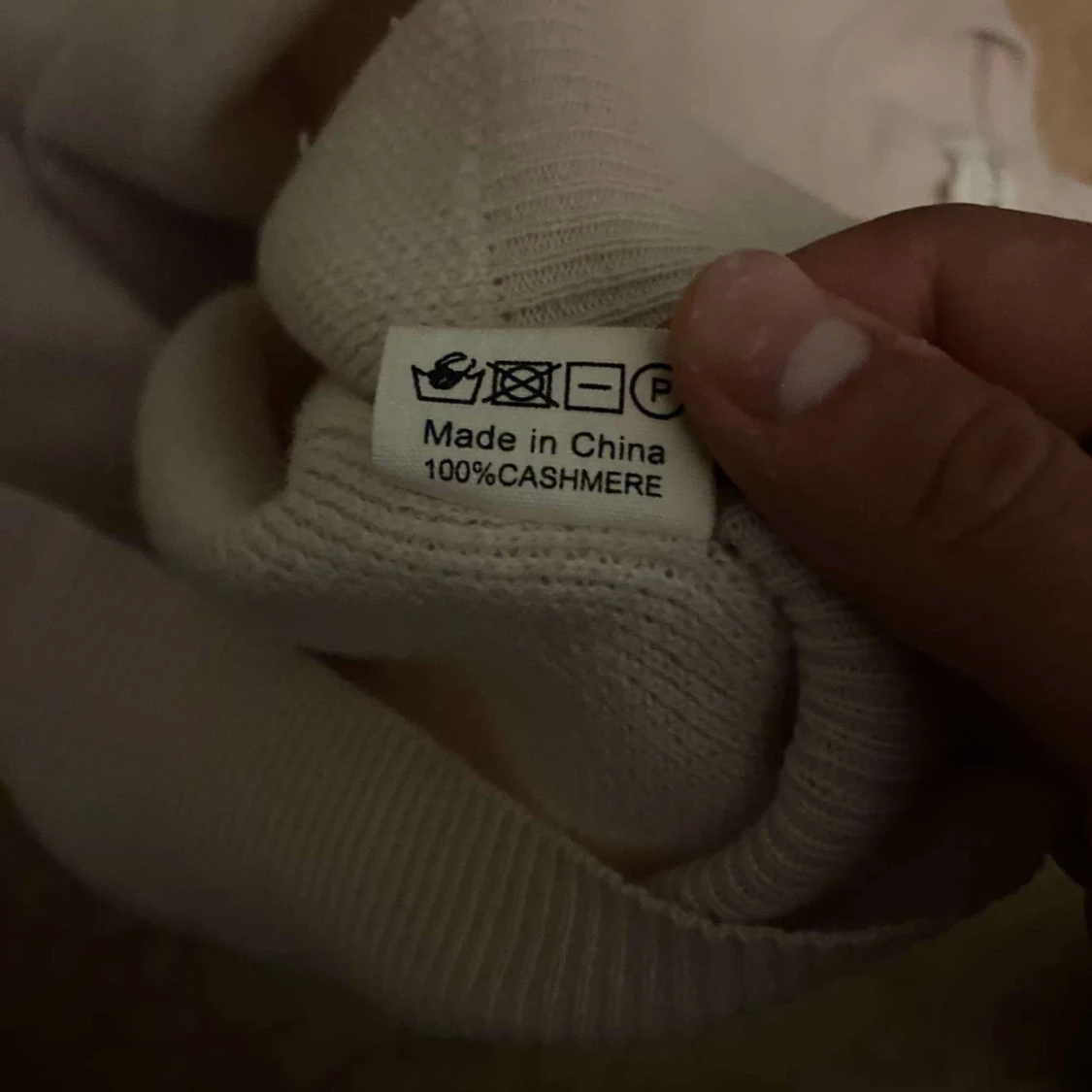 Beige kashmirtröja från Soft Goat - 4