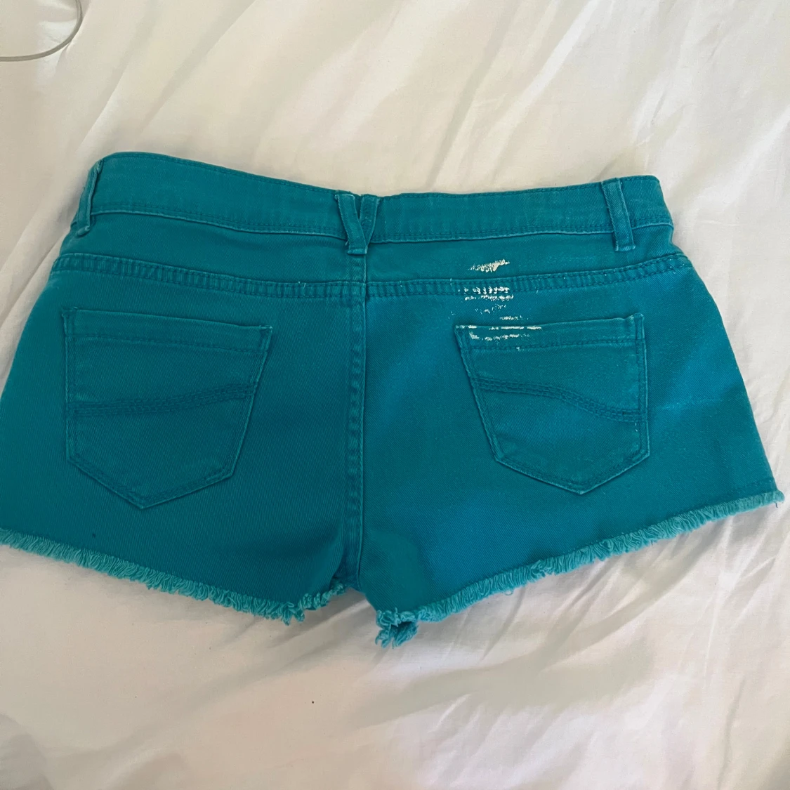 Turkosa jeansshorts från Denim Co. - 3