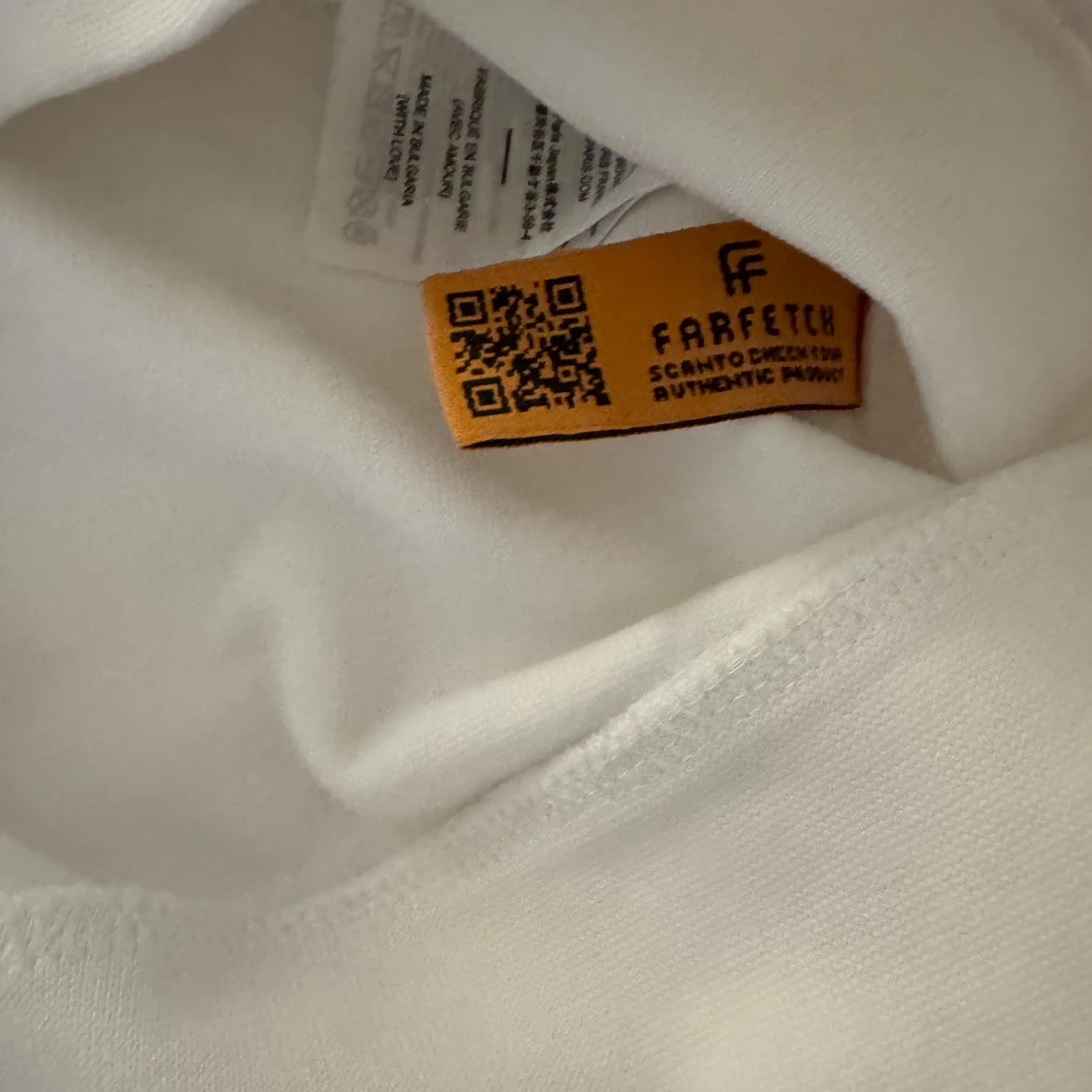 Vit half zip pikétröja från Ami - 1