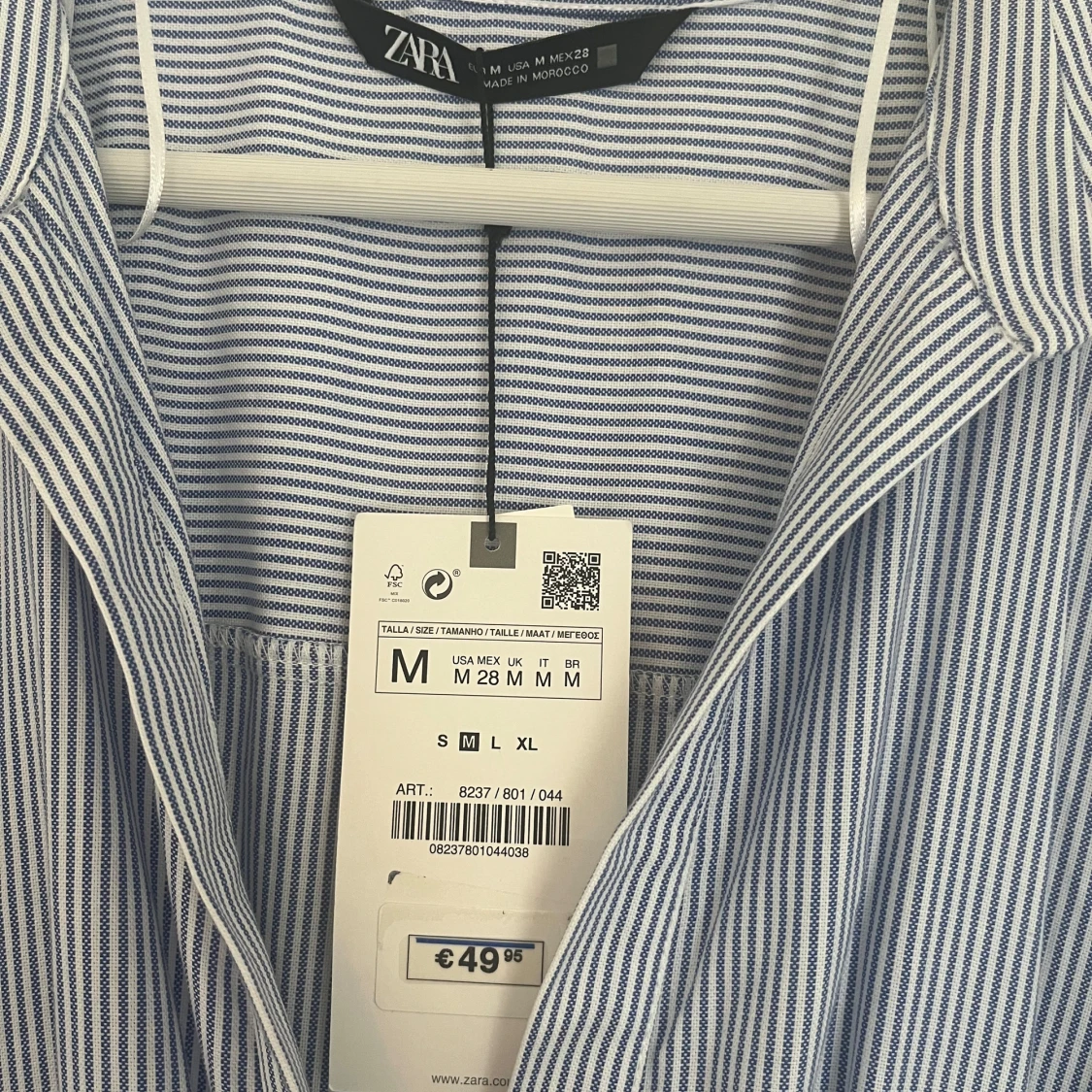 Randig midi-klänning från Zara - 2