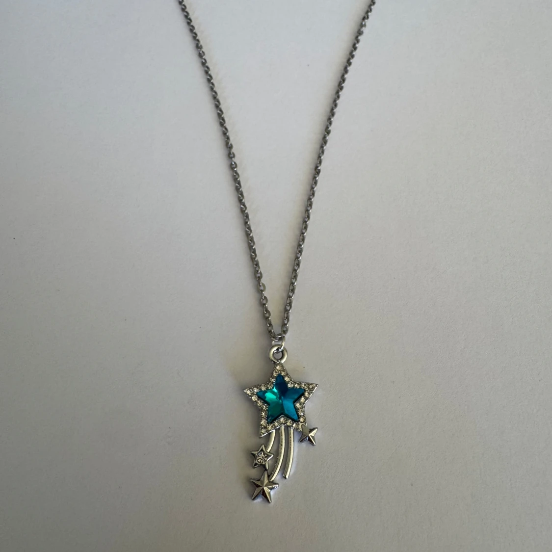 Silverhalsband blått stjärnfall - 3