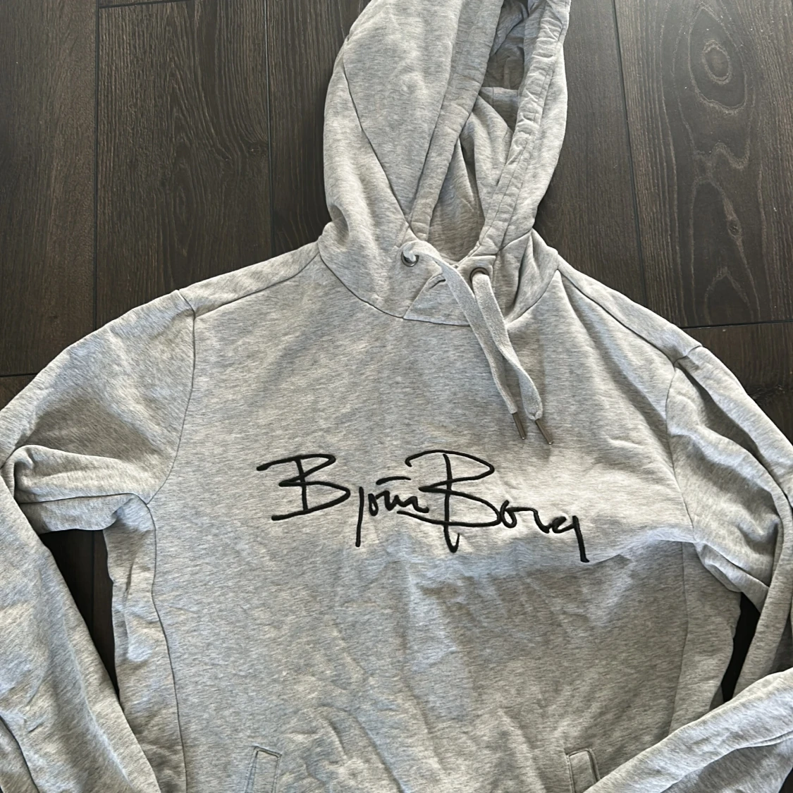 Grå hoodie från Björn Borg