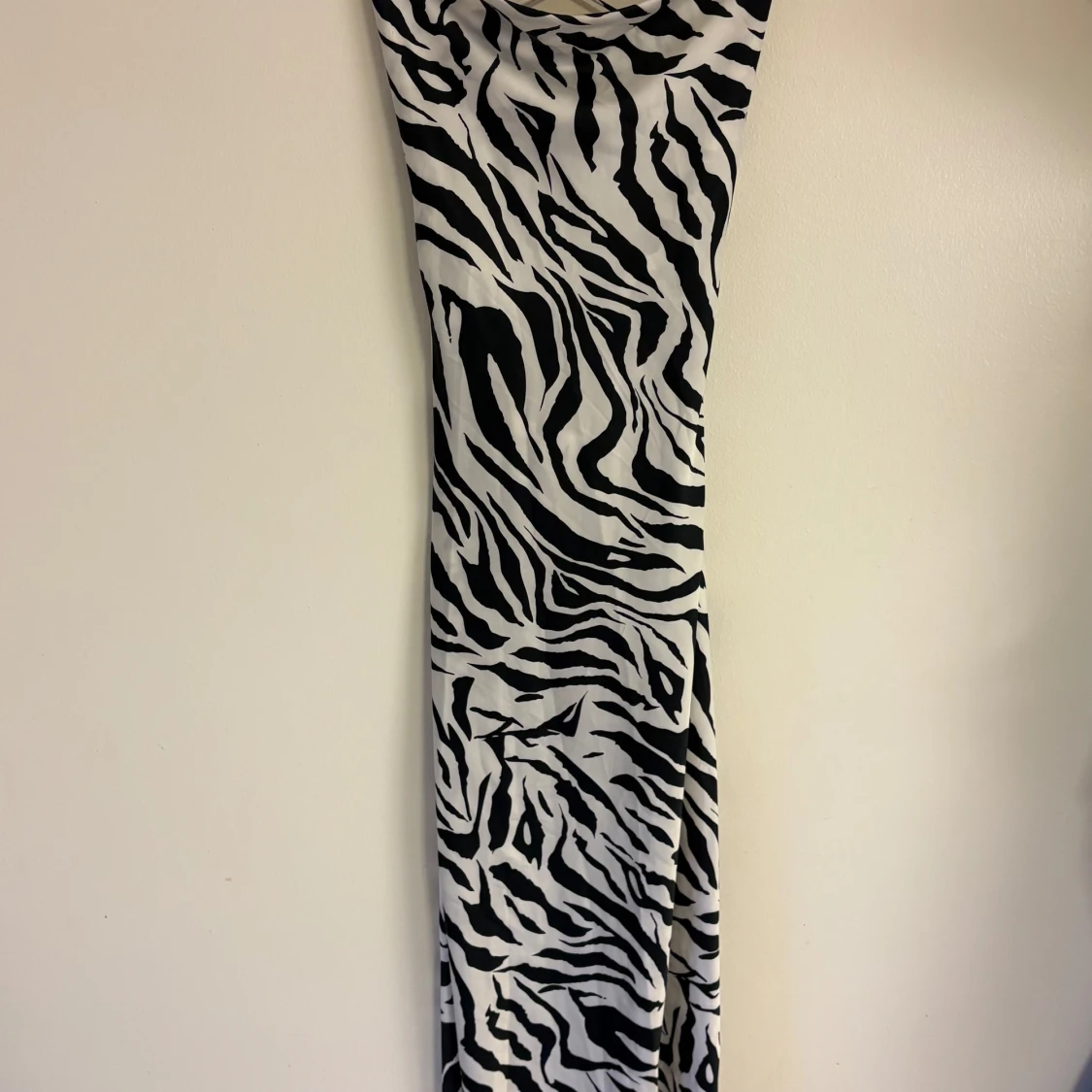 Zebramönstrad långklänning från SHEIN - 3