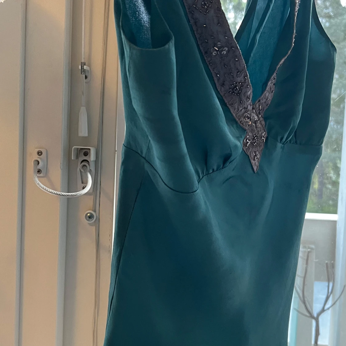 Turkos silkes topp från Kenneth Cole - 2