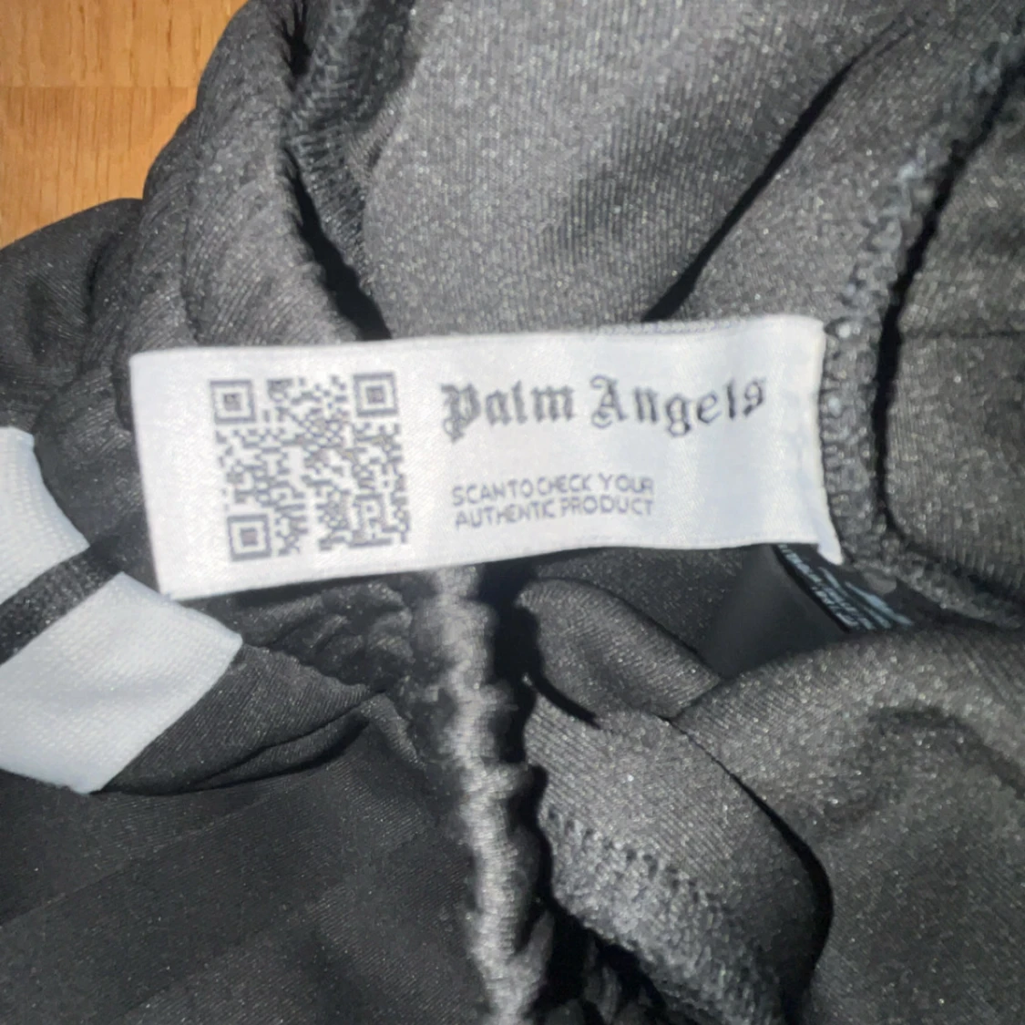 Svarta träningsbyxor från Palm Angels med vita ränder - 3