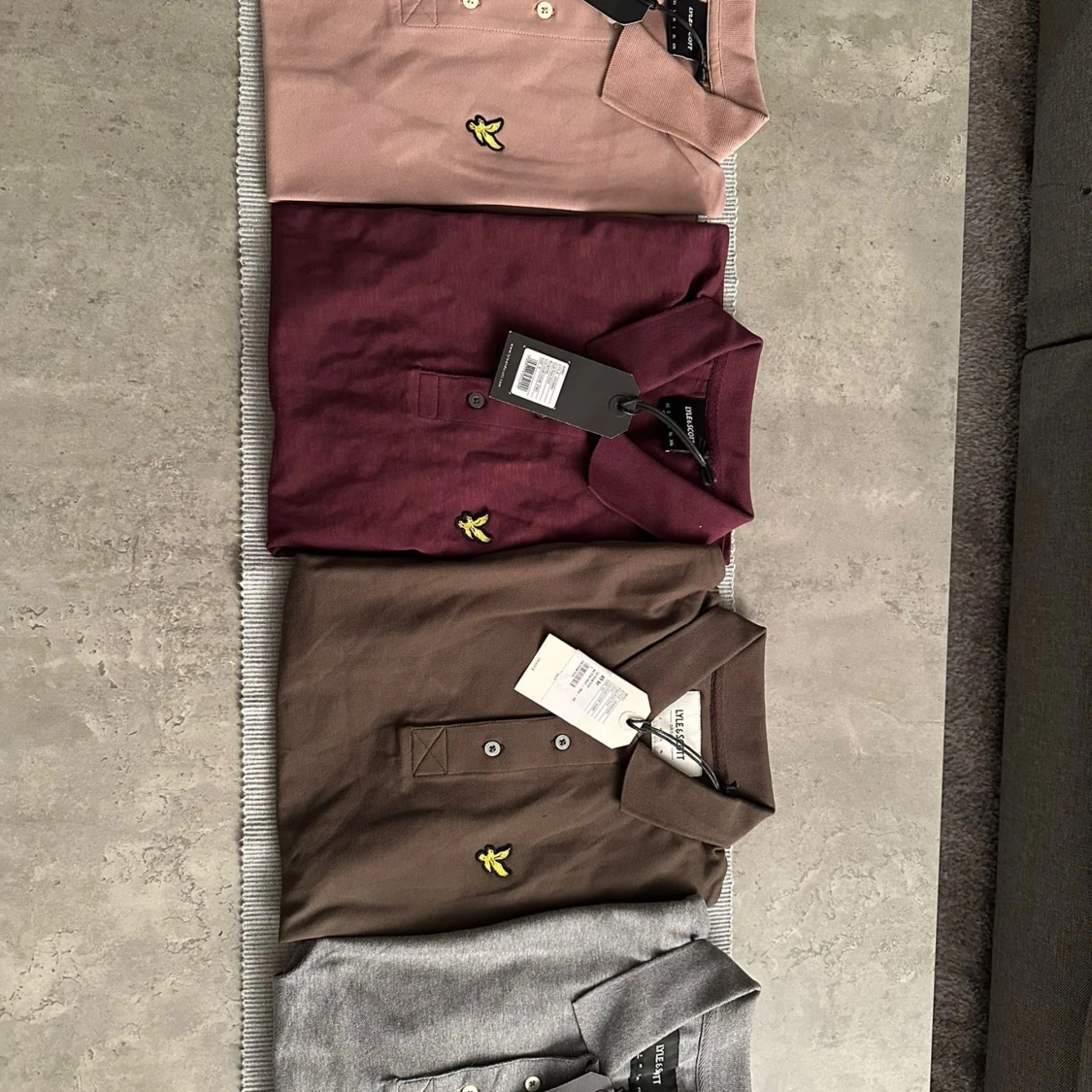 Brun pikétröja från Lyle & Scott - 1