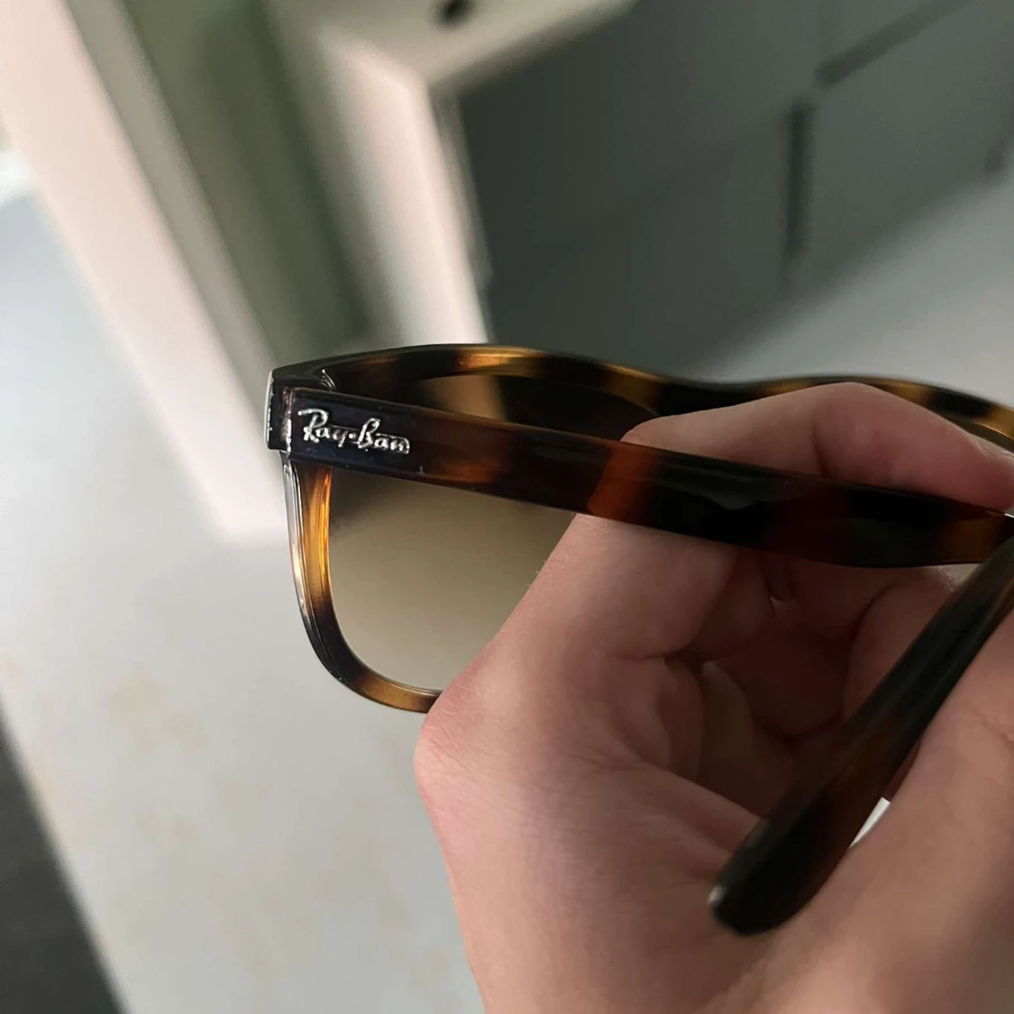 Ray-Ban Wayfarer brunmelerade solglasögon - 1