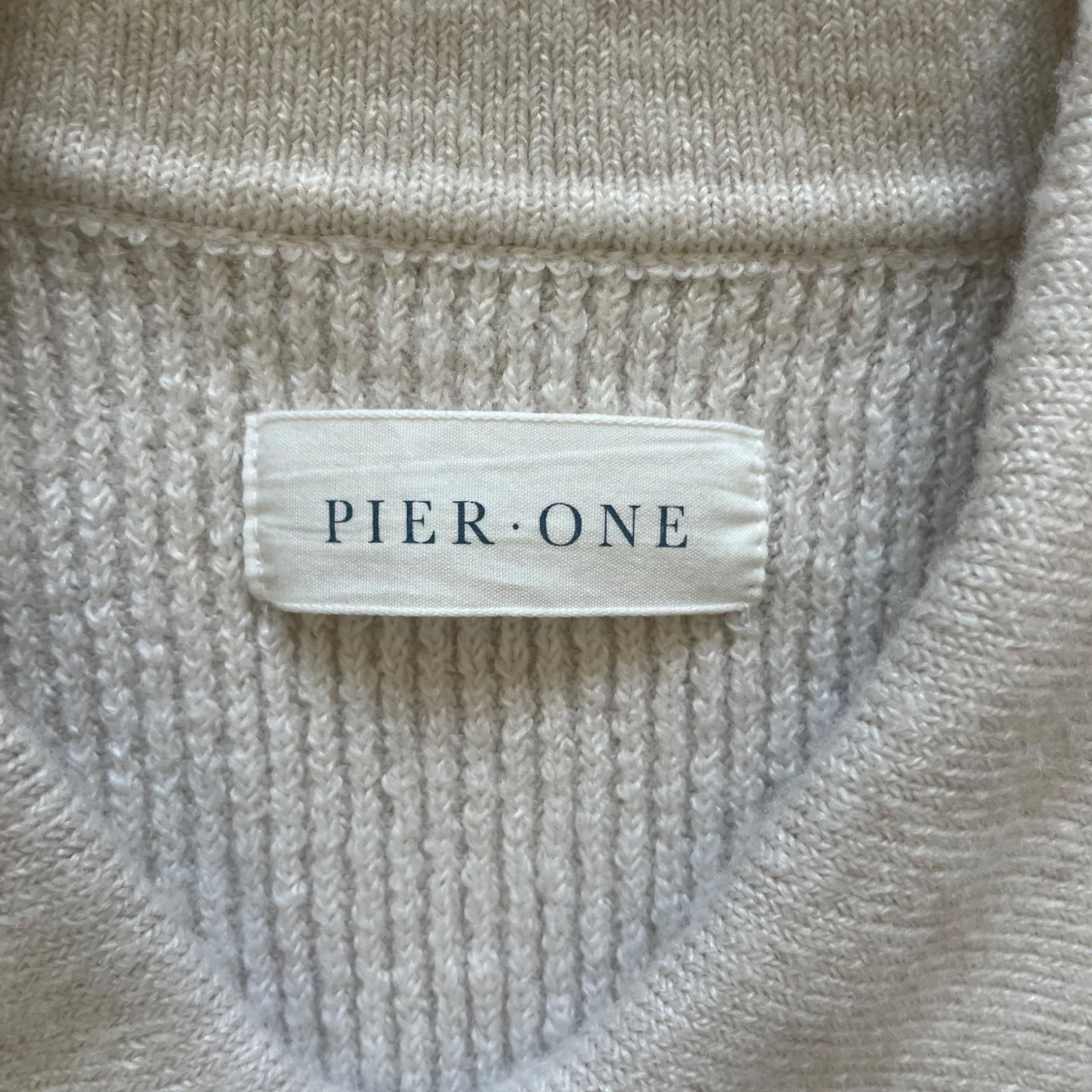 Ny vit/beige kofta - 4