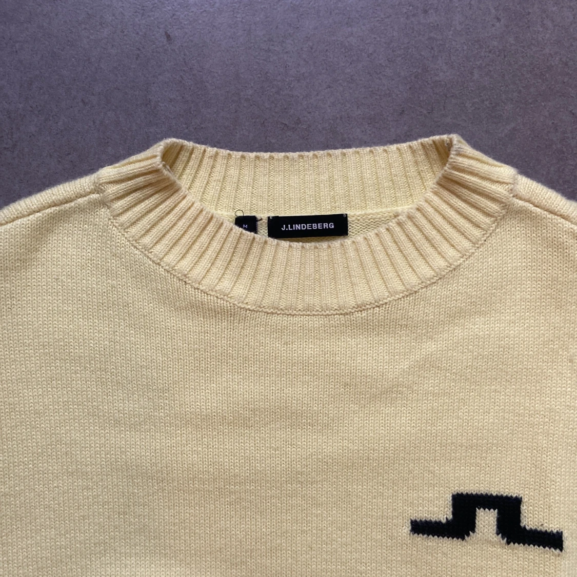 Mjuk Gul tröja från J.Lindeberg - 4