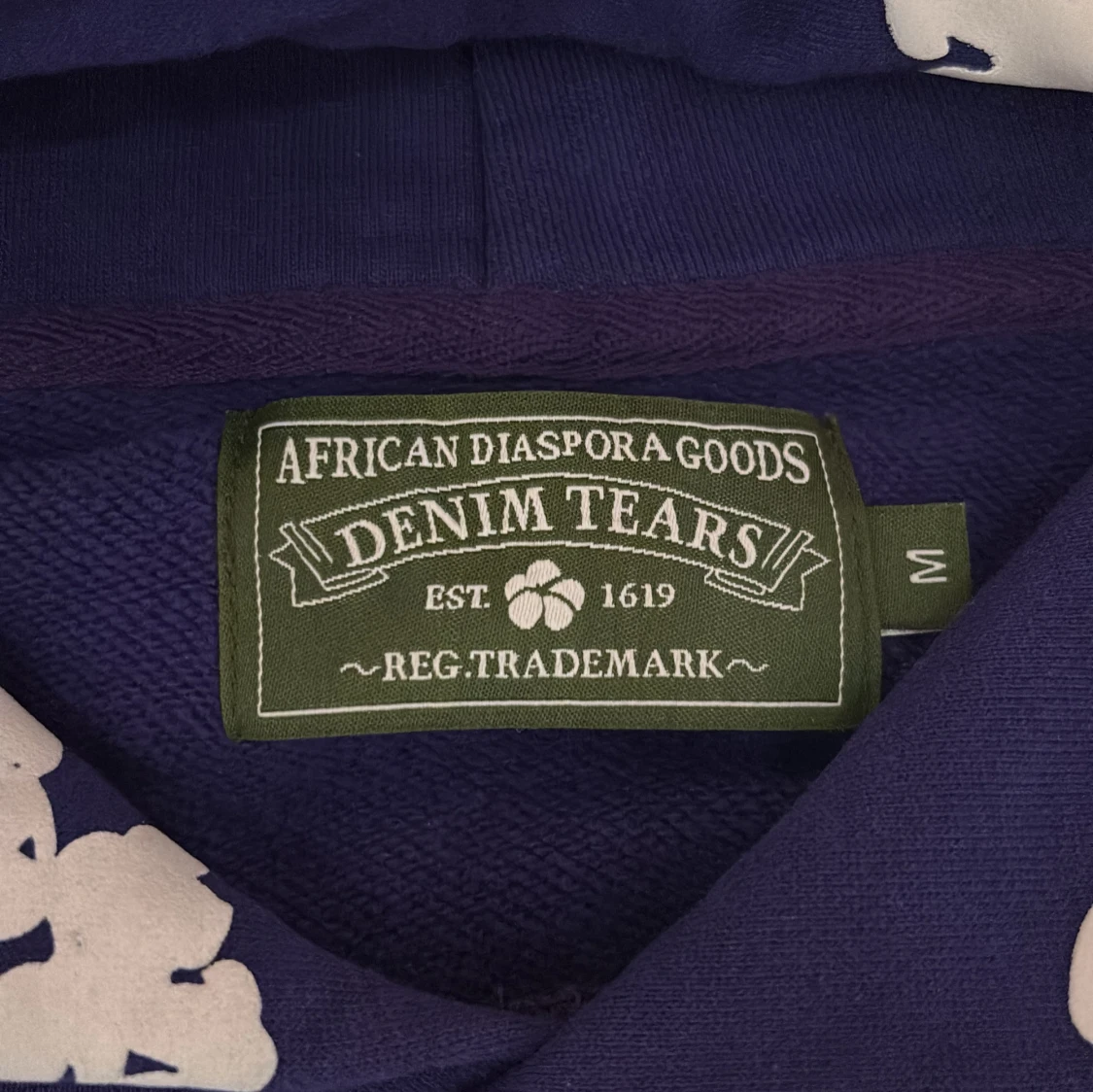 Lila Denim Tears hoodie - 2