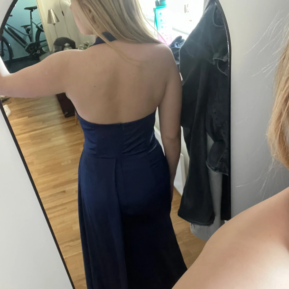 Mörkblå balklänning  - 2
