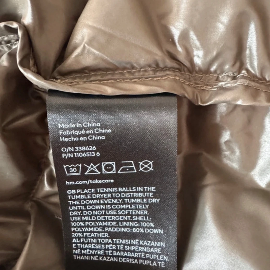  dunväst från H&M - 2