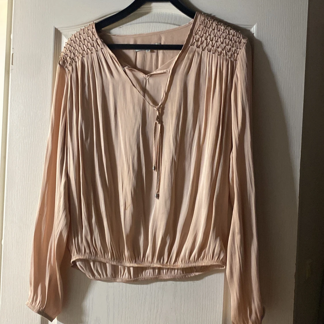 Bronz beige blus 