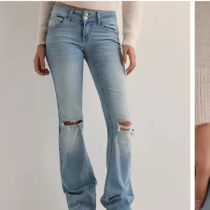 Jeans från nelly - Super snygga jeans från nelly, använd en gång!!