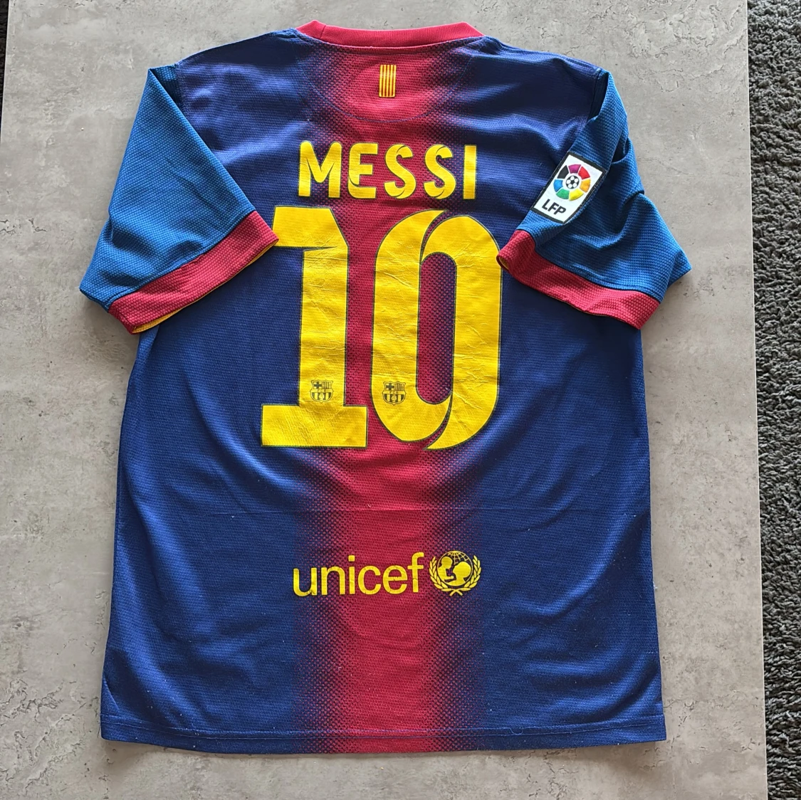 Blå och röd fotbollströja från Nike - 3