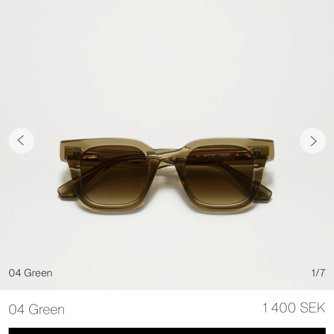 Gröna solglasögon från Chimi