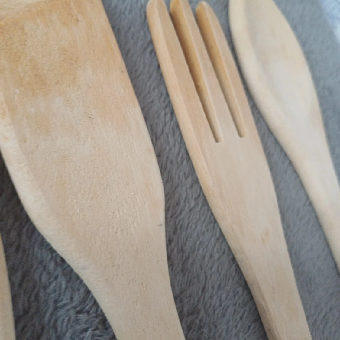 Träbestickset med fyra delar - 4