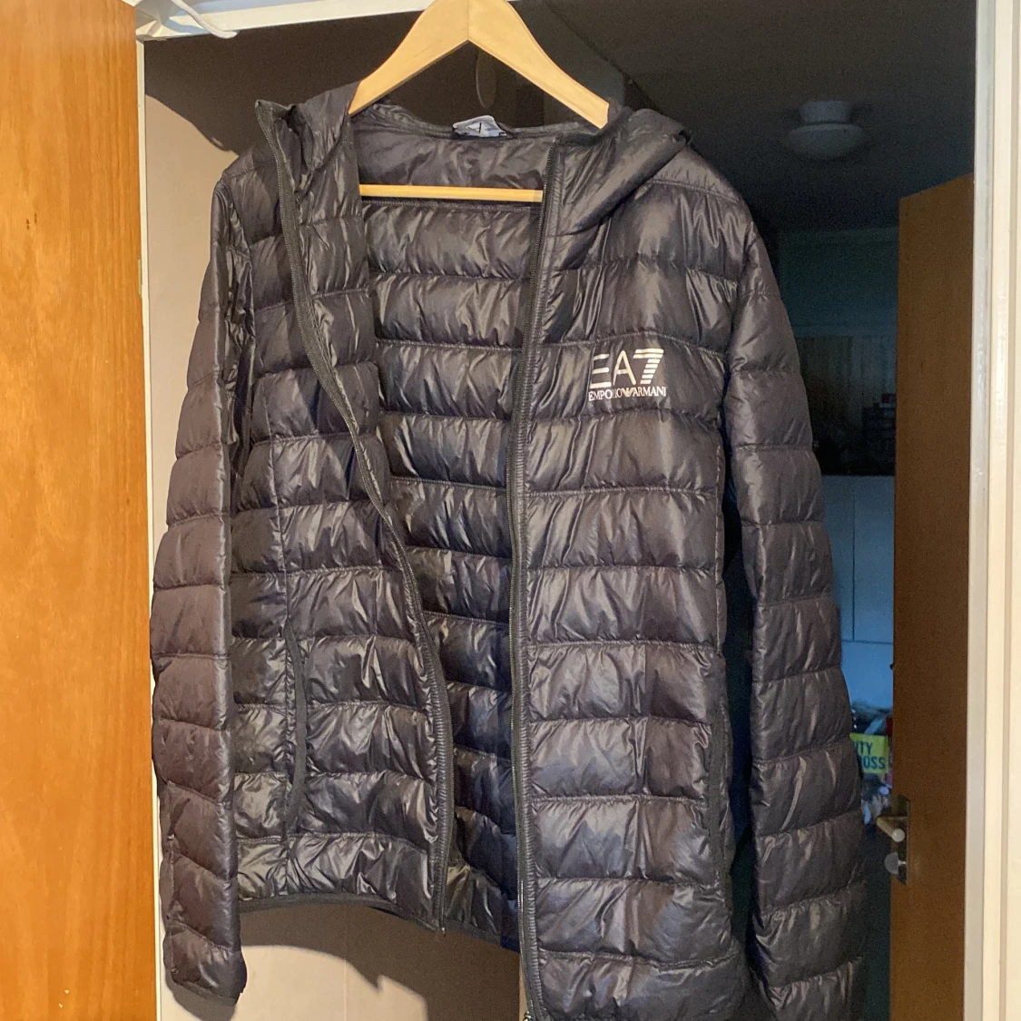 Svart dunjacka EA7 Emporio Armani - 2