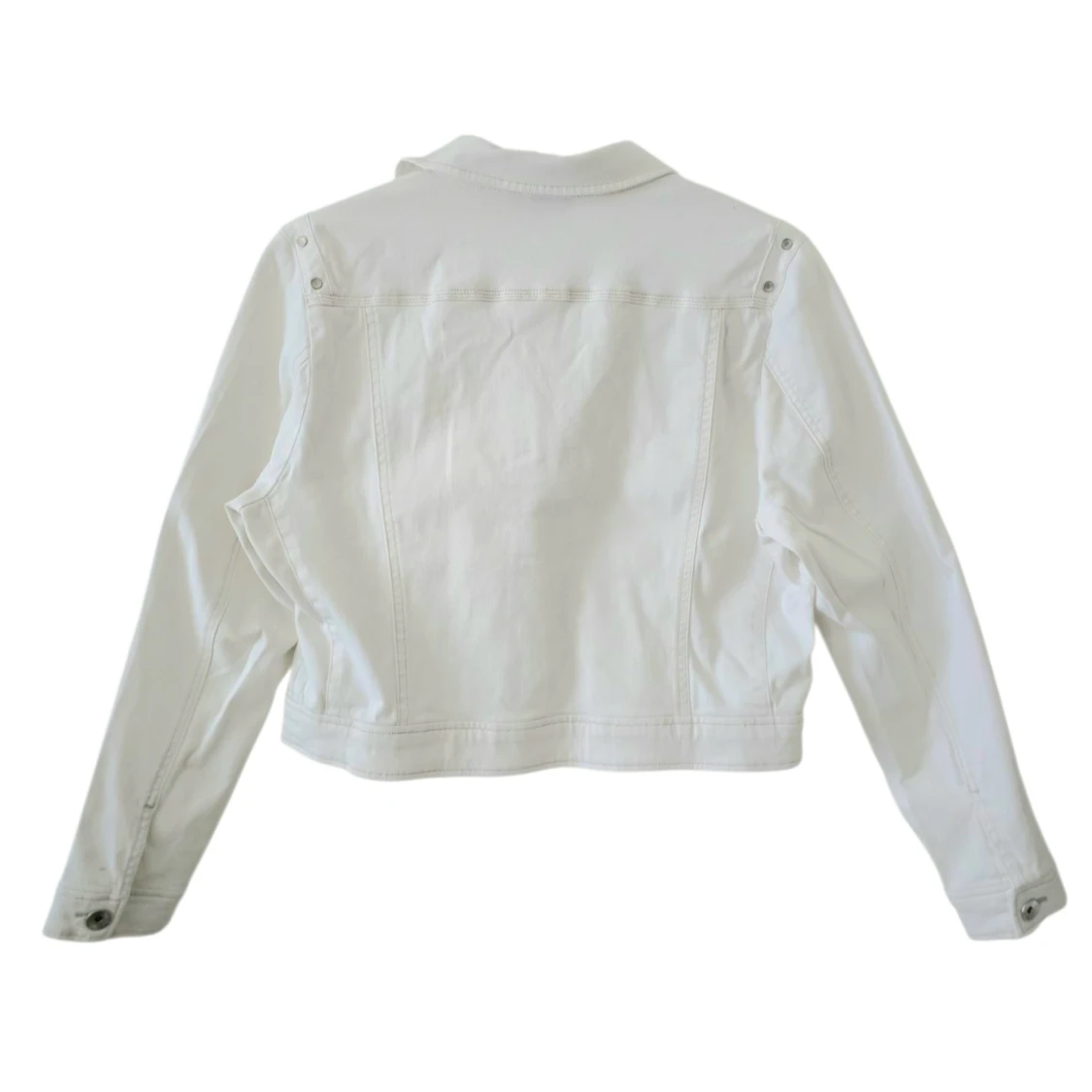  Off-white jacka med silvriga knappar - 1