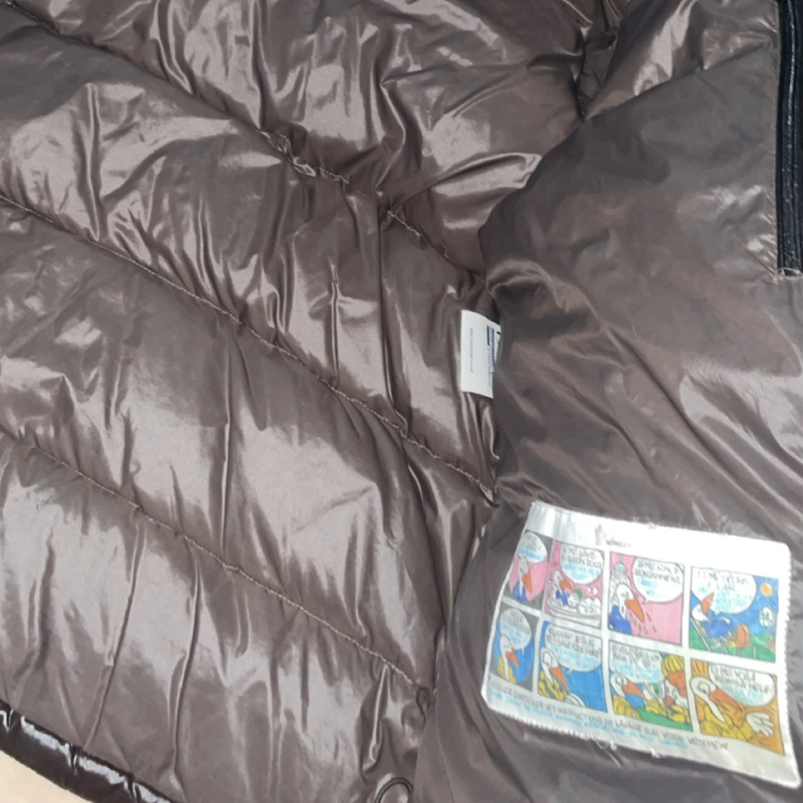 Svart pufferjacka från Moncler - 2