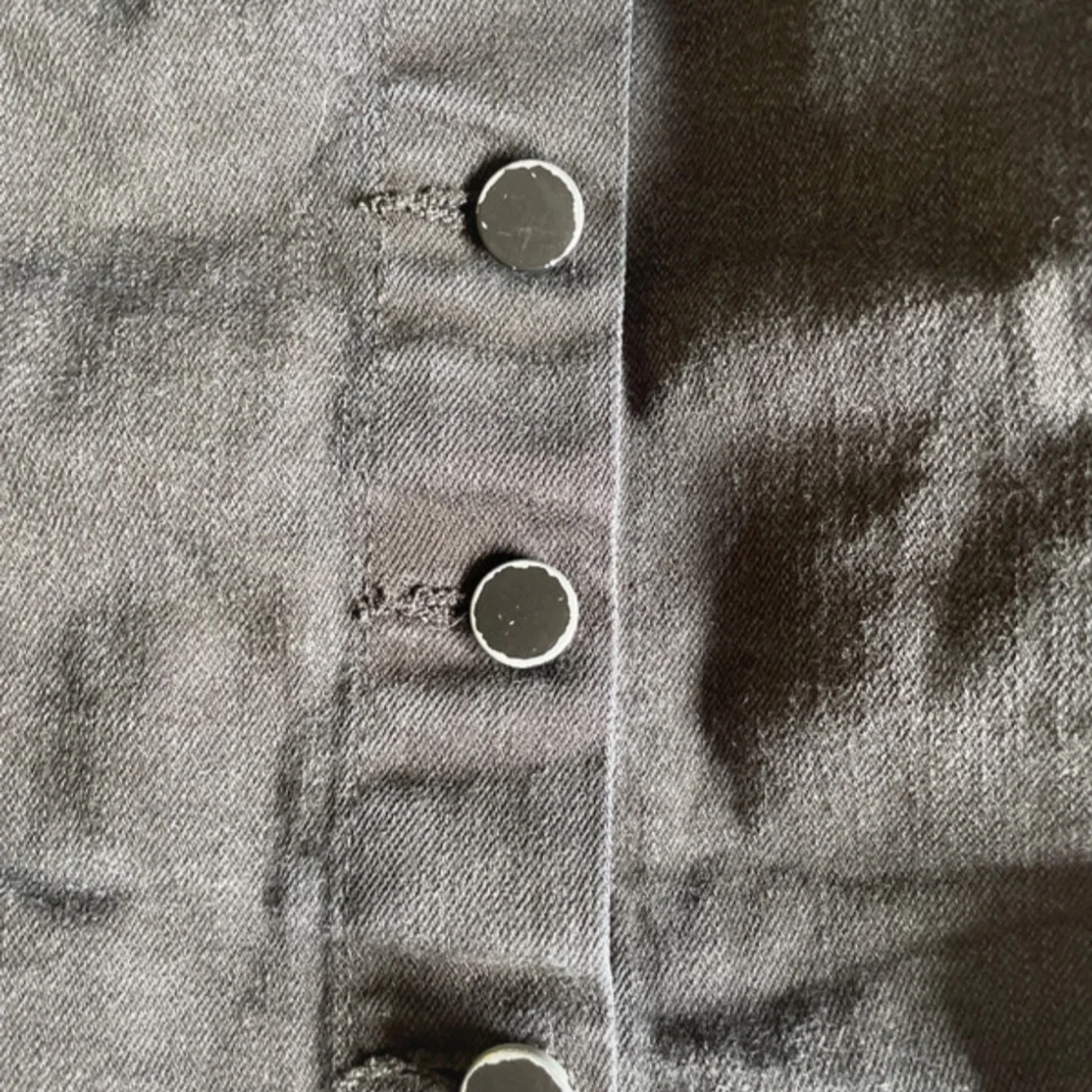 Svart jeanskjol med knappar, g perfect jeans - 3