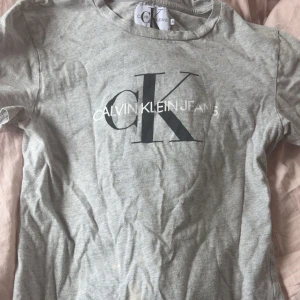 Grå Calvin Klein Jeans t-shirt - En grå Calvin clein tshirt storlek S