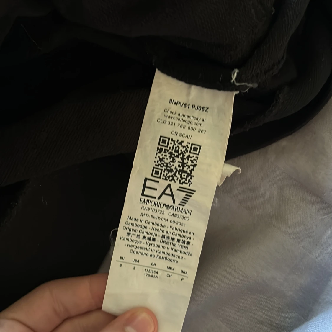 Svart jacka från EA7 Emporio Armani - 3