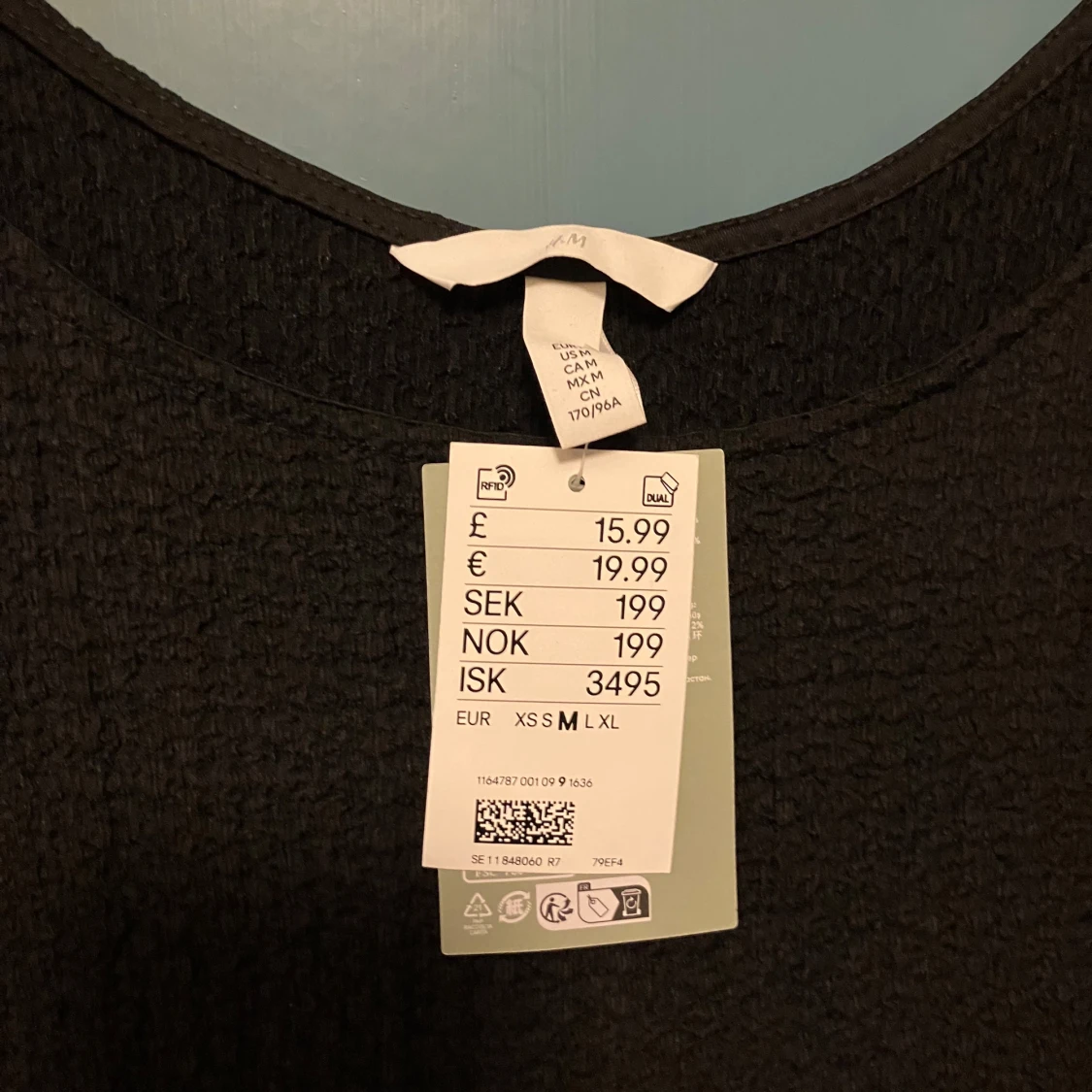 Svart långklänning från H&M - 4