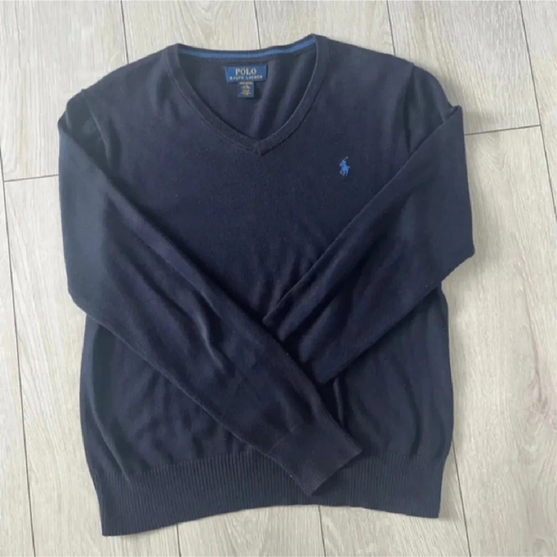 Mörkblp Ralph Lauren tröja - 1