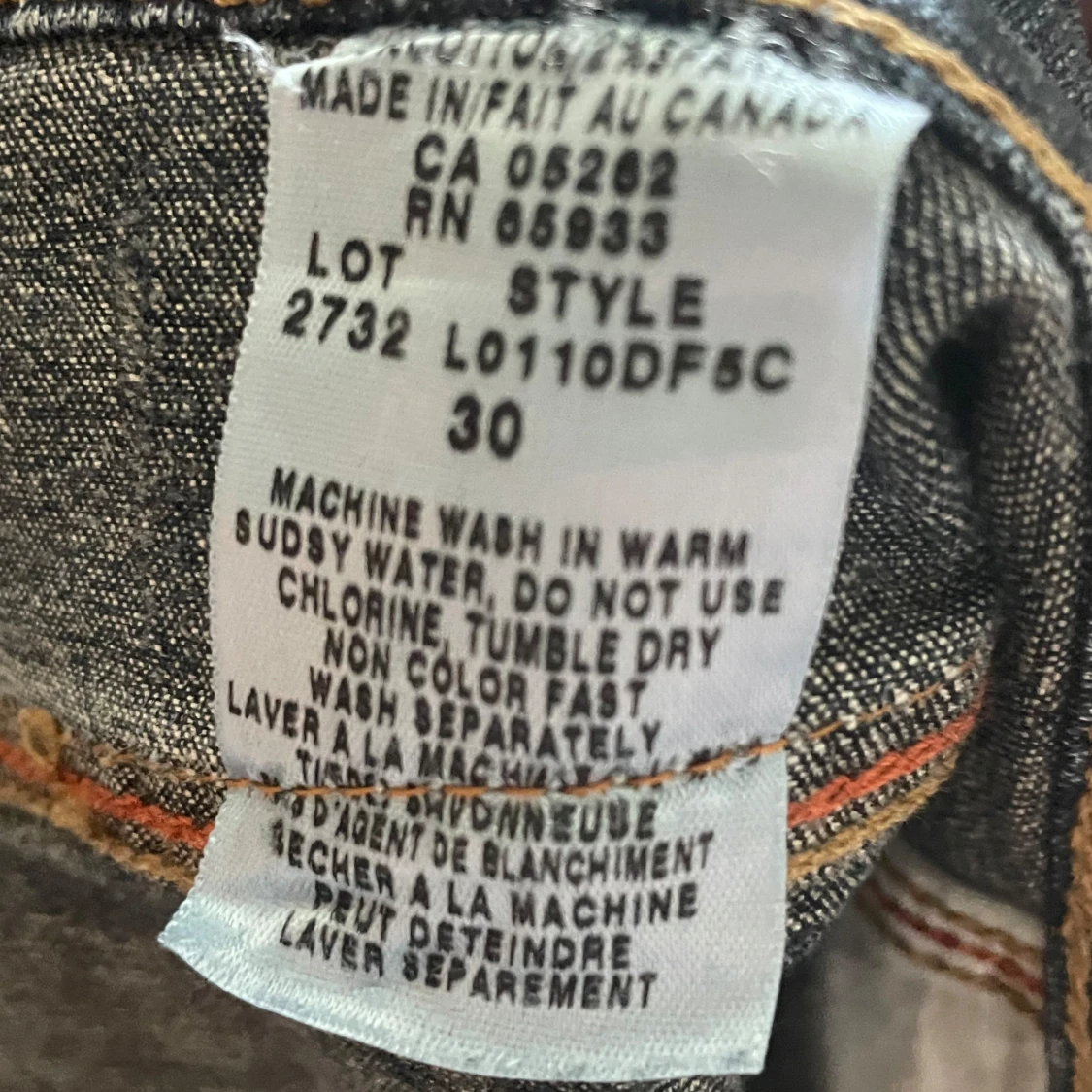 Blå bootcut jeans från Point Zero - 3