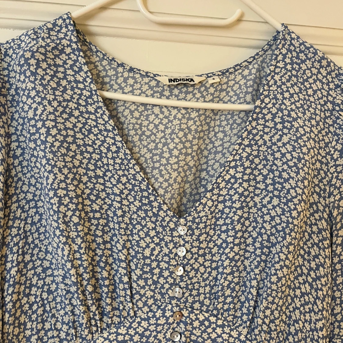 Blommig långklänning från Indiska - 1