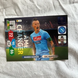 Marek Hamsin Napoli rare card  - Säljer detta kort !