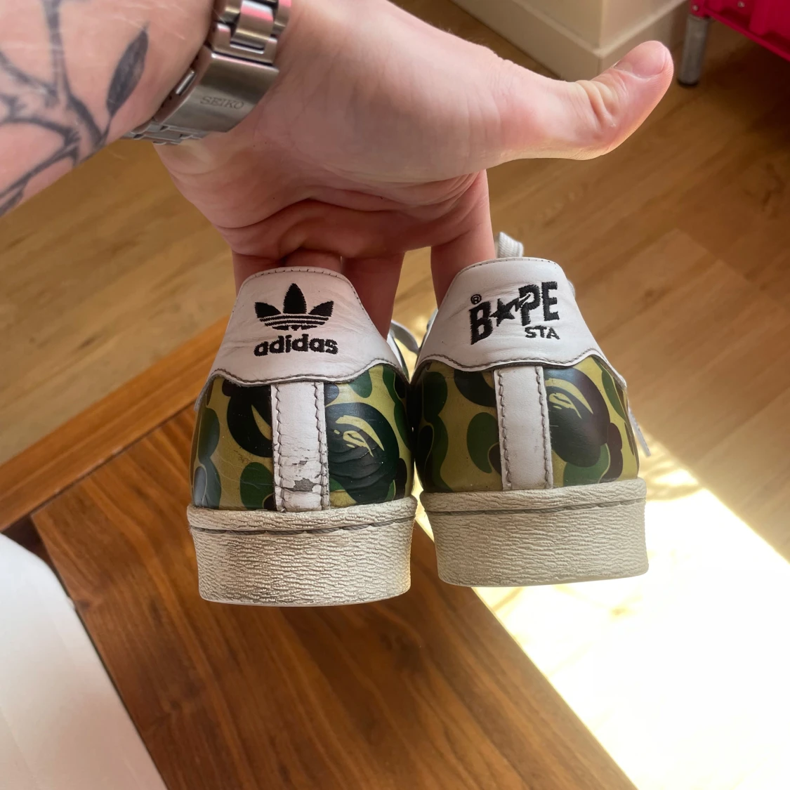 Adidas x Bape Superstar sneakers camouflage - 2