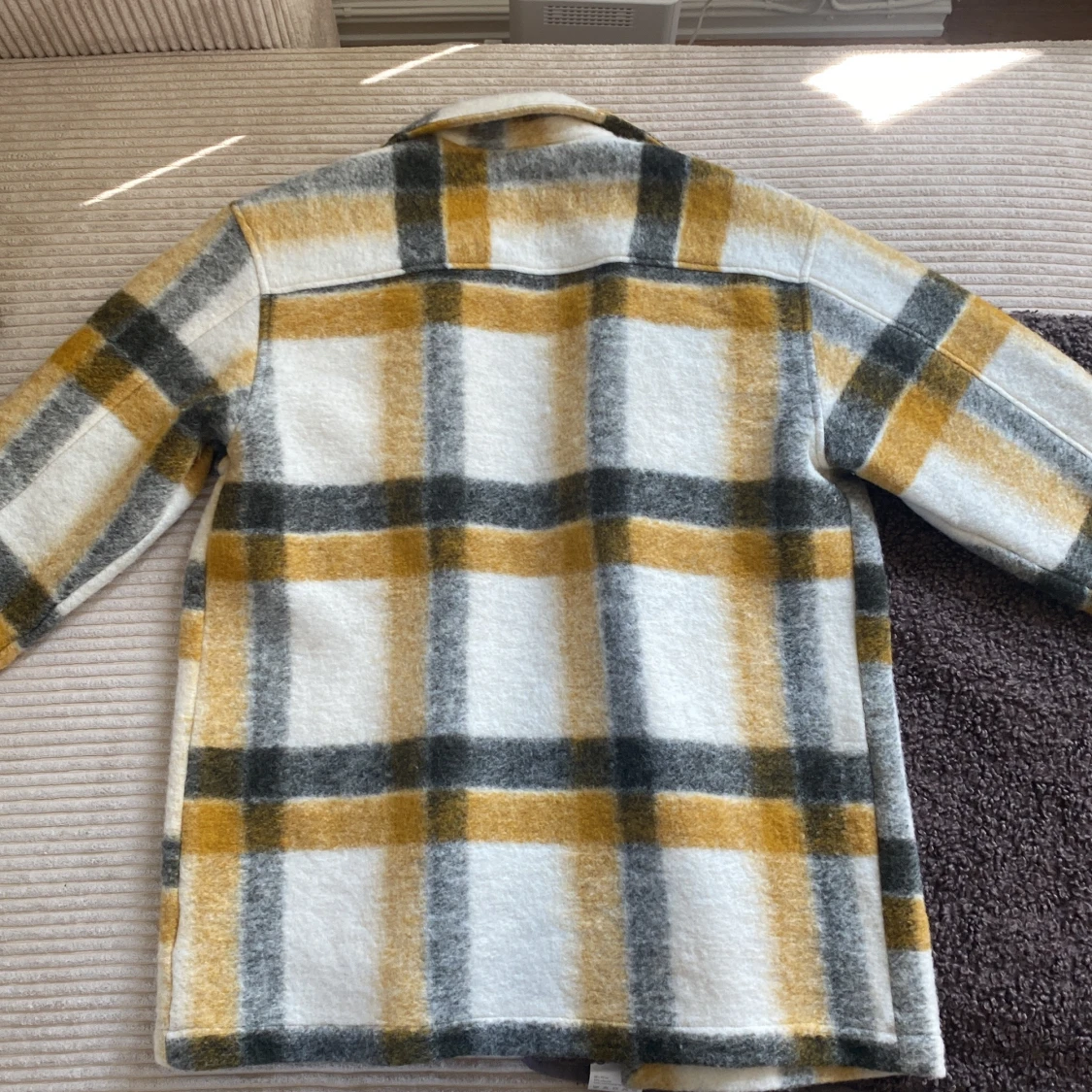 Rutig overshirt från NN07 i ullmix - 1