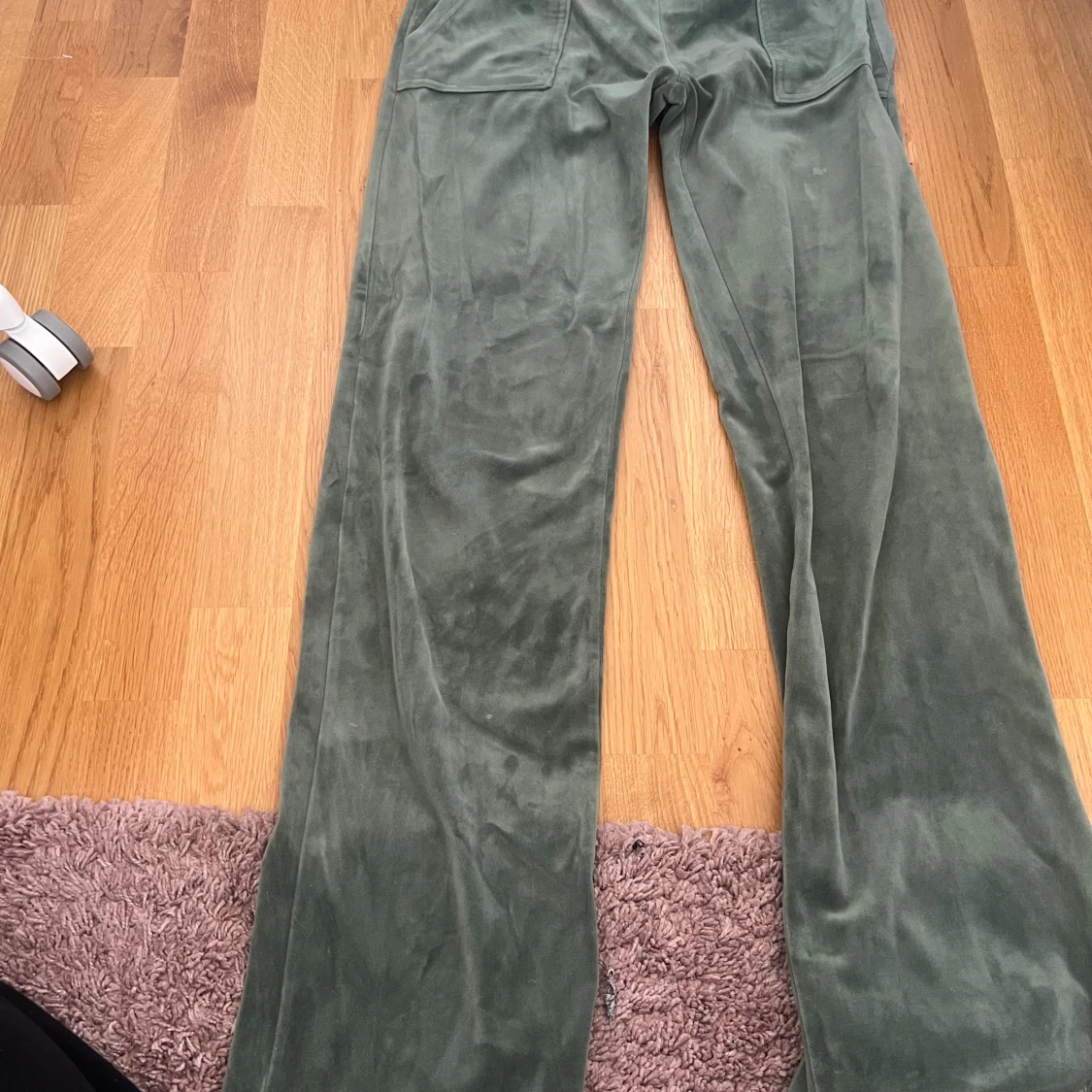 Gröna juicy byxor - 1