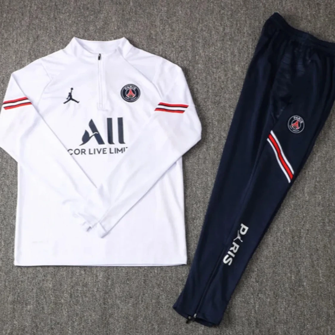 PSG träningsset med half zip