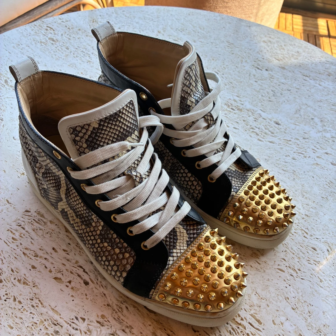 Christian Louboutin high top sneakers