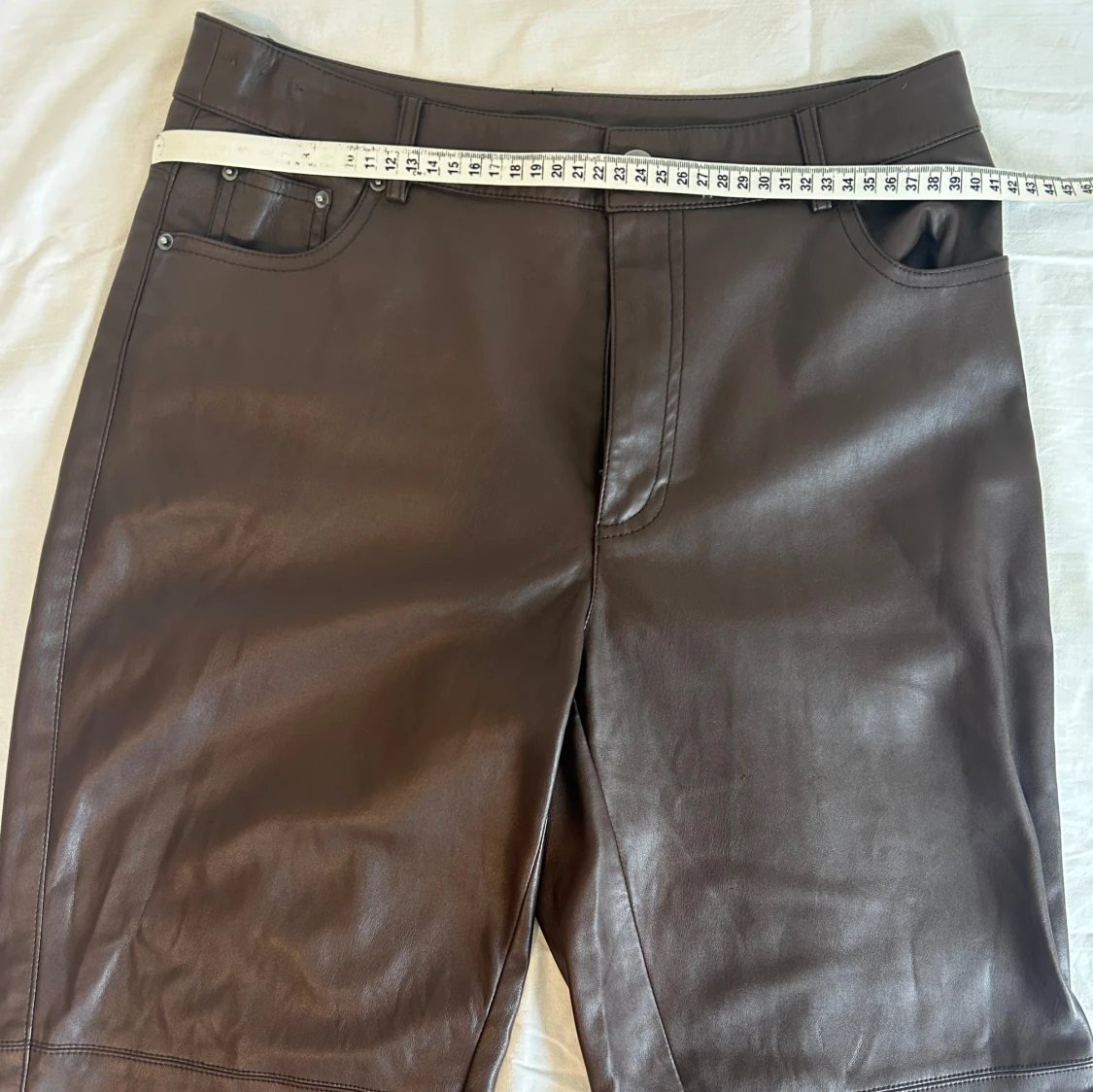 Bruna skinnbyxor från Pimkie - 1