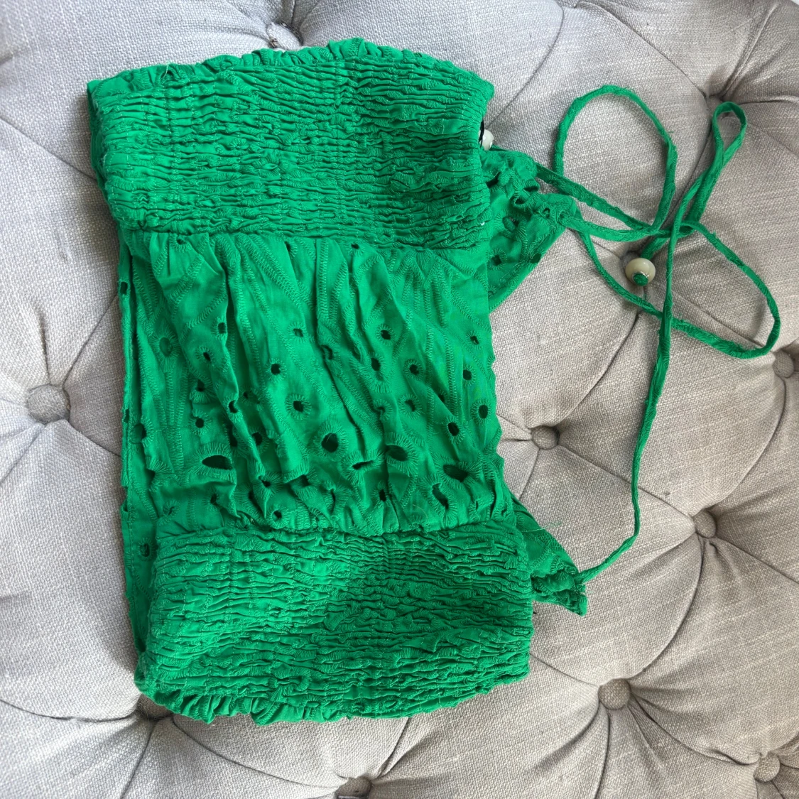 Grön bandeau tubtopp från Zara - 1