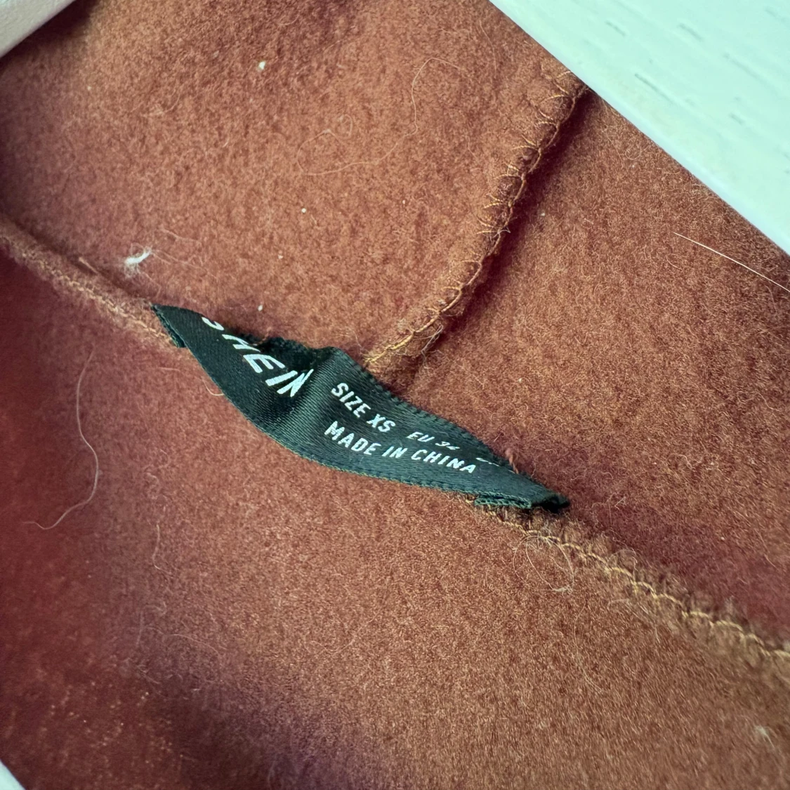 Brun hoodie med dragkedja från SHEIN - 2